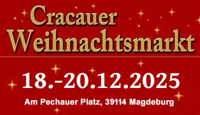 Cracauer Weihnachtsmarkt 18.-20.12.2025.